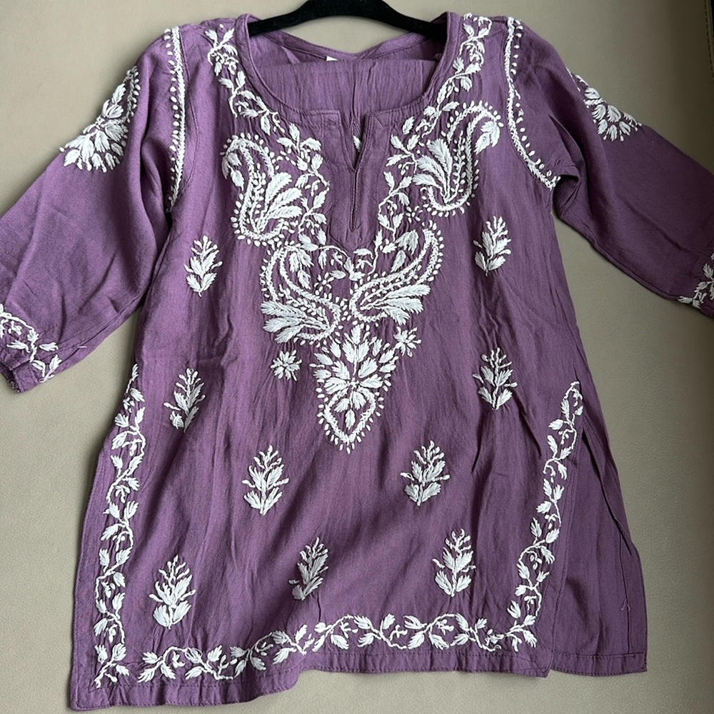 Toddler girl Indian pakistani kurta pants traditional wear